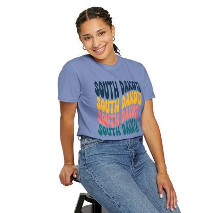 Retro South Dakota - Comfort Colors Shirt