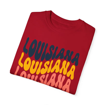 Retro Louisiana - Comfort Colors Shirt