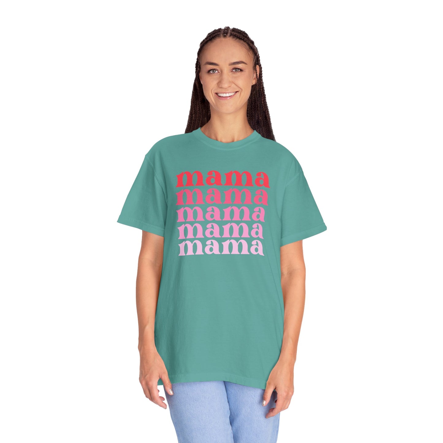 Mama (Pink) - Comfort Colors Shirt