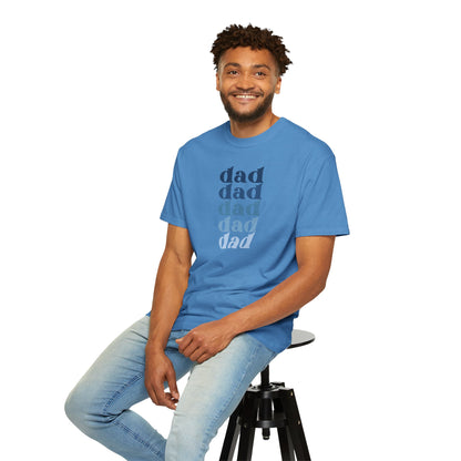Dad (Blue) - Comfort Colors Shirt