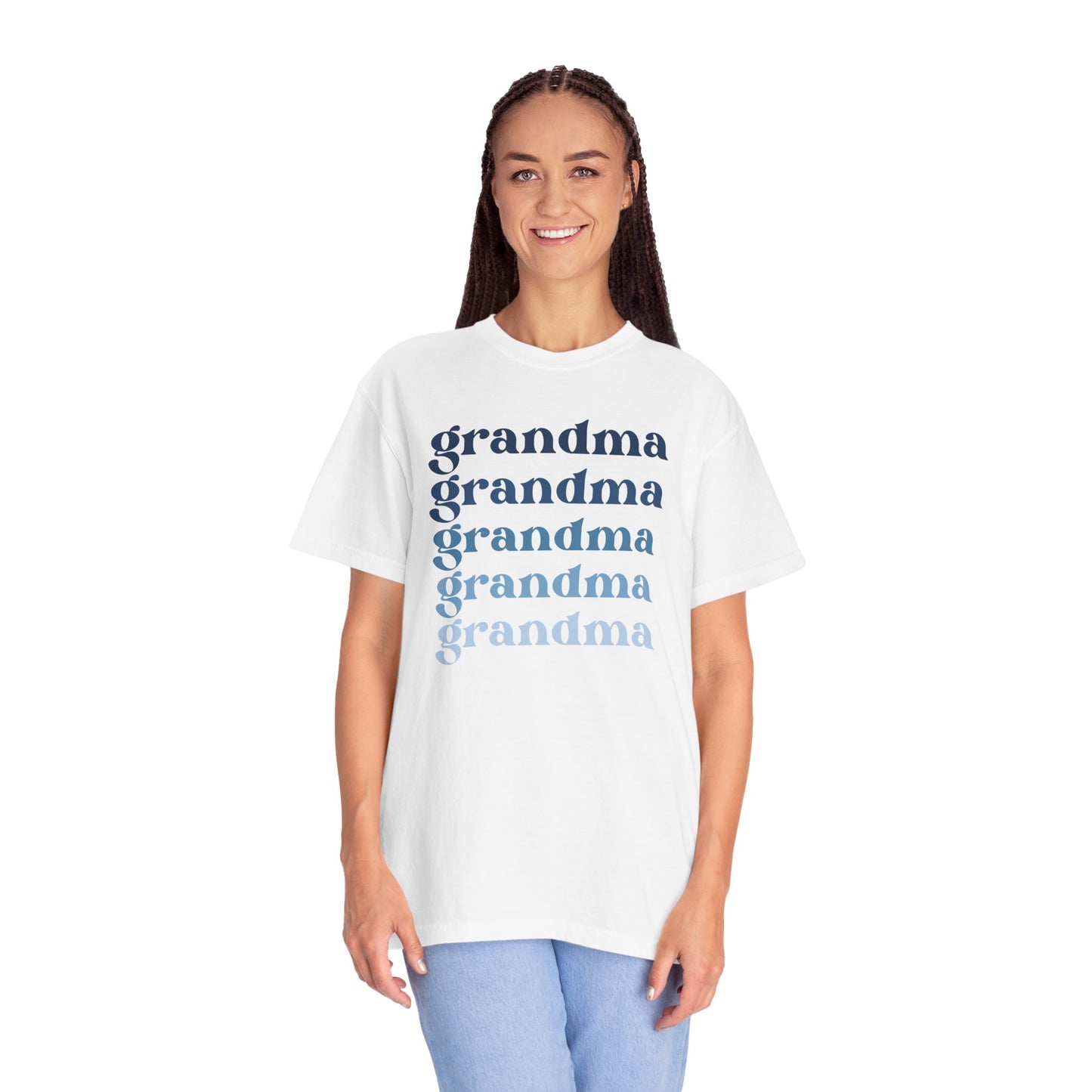 Grandma (Blue) - Comfort Colors Shirt