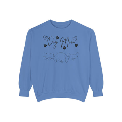 Dog Mom *Customize/Personalize* - Comfort Colors Sweatshirt