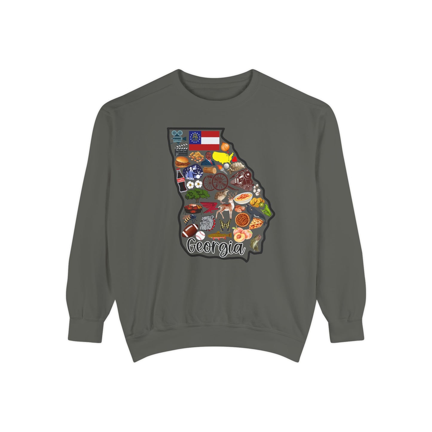 Beautiful State of Georgia - Comfort Colors Sweatshirt
