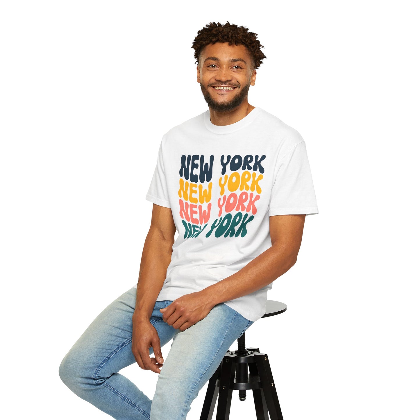Retro New York - Comfort Colors Shirt