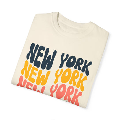Retro New York - Comfort Colors Shirt