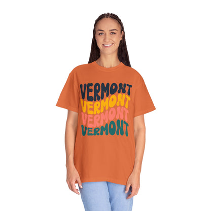 Retro Vermont - Comfort Colors Shirt