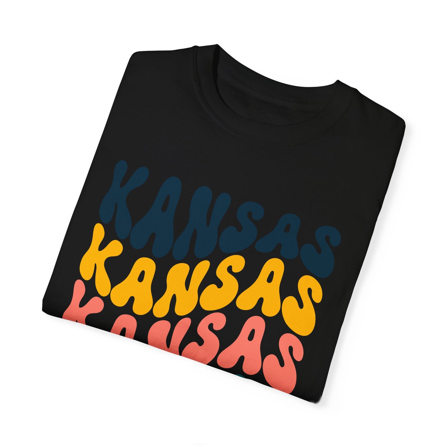 Retro Kansas - Comfort Colors Shirt