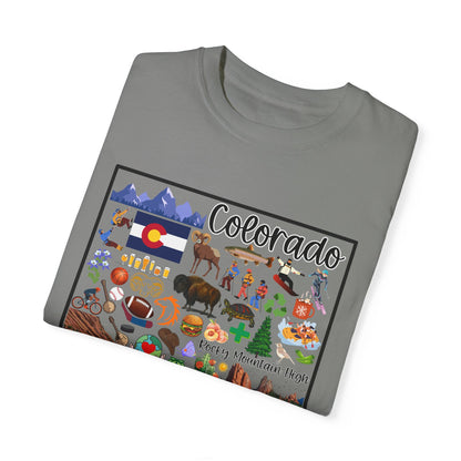 Beautiful State of Colorado - Comfort Colors Shirt