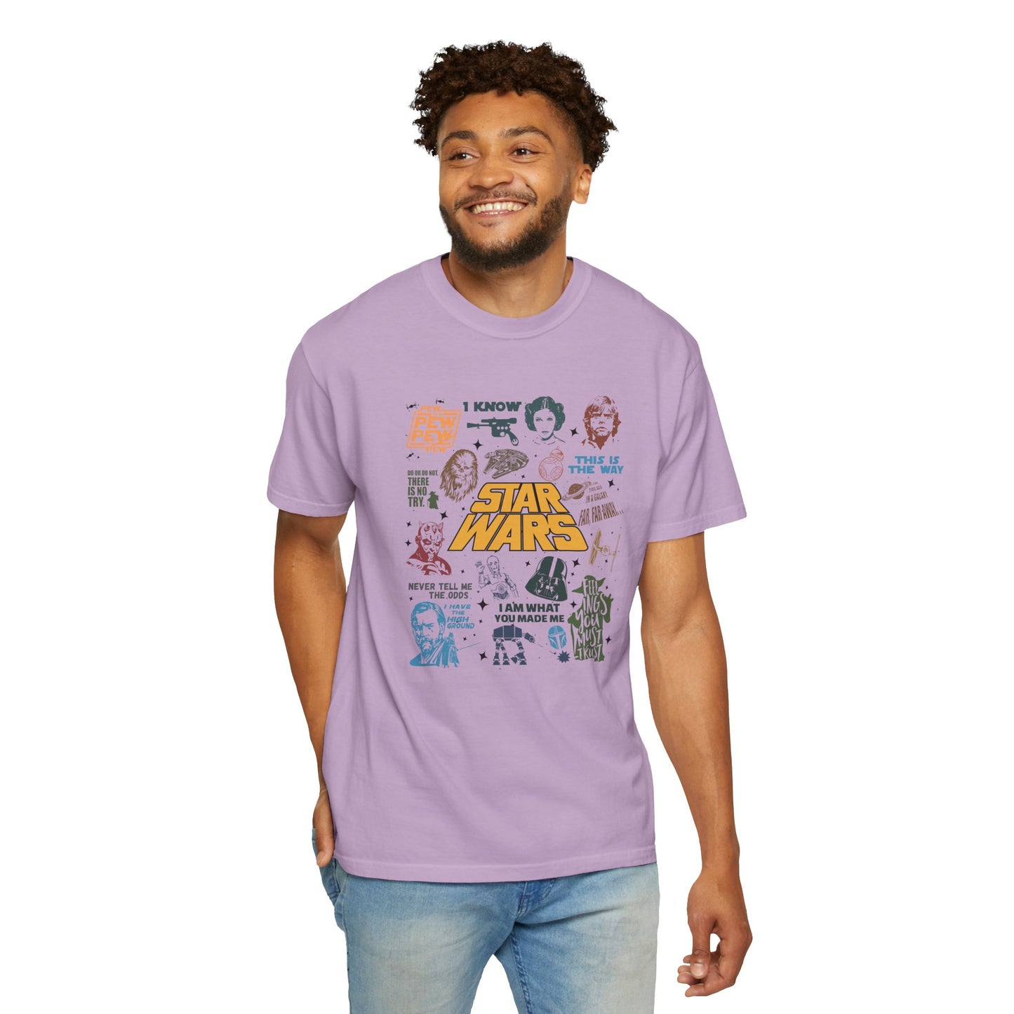 Star Wars Collage - Comfort Colors Shirt