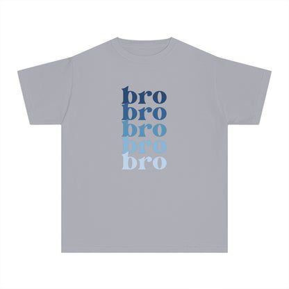 Bro - Blue - (Youth) Comfort Colors Shirt