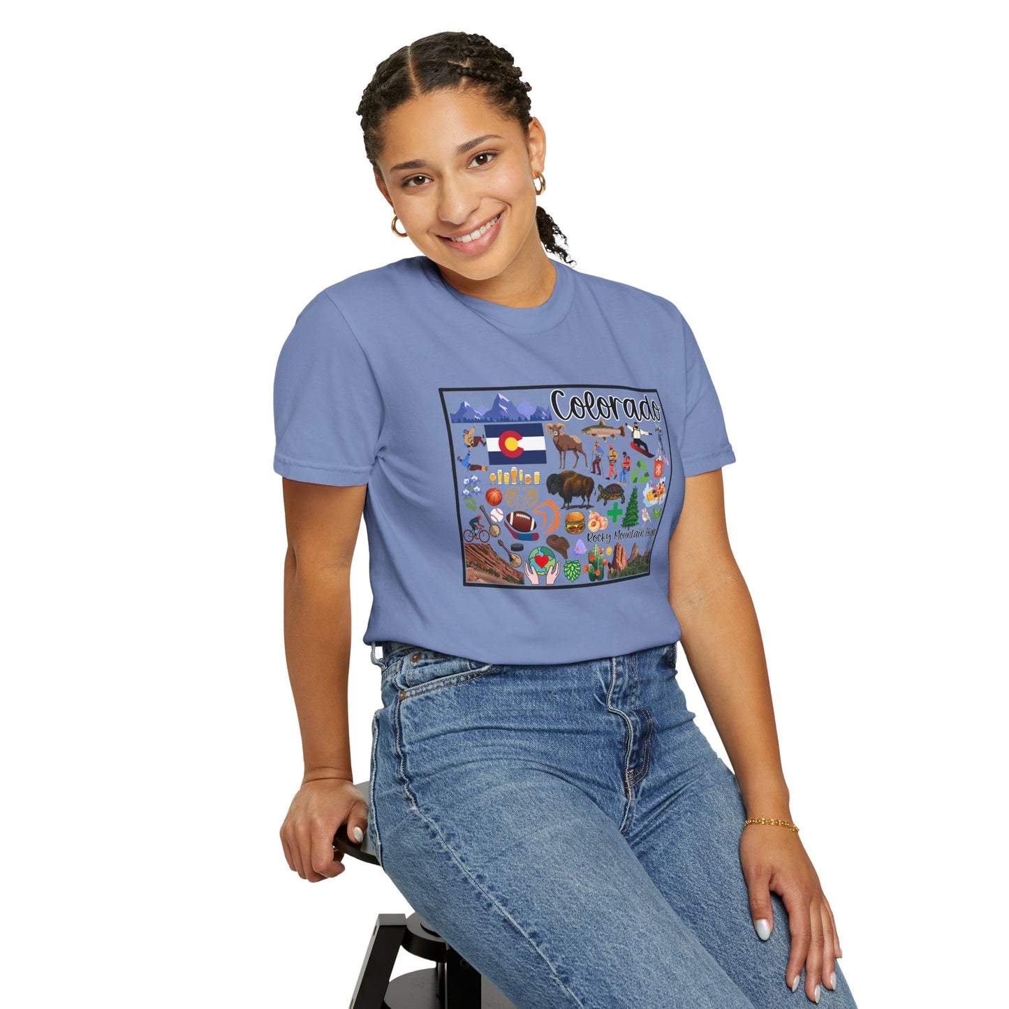 Beautiful State of Colorado - Comfort Colors Shirt