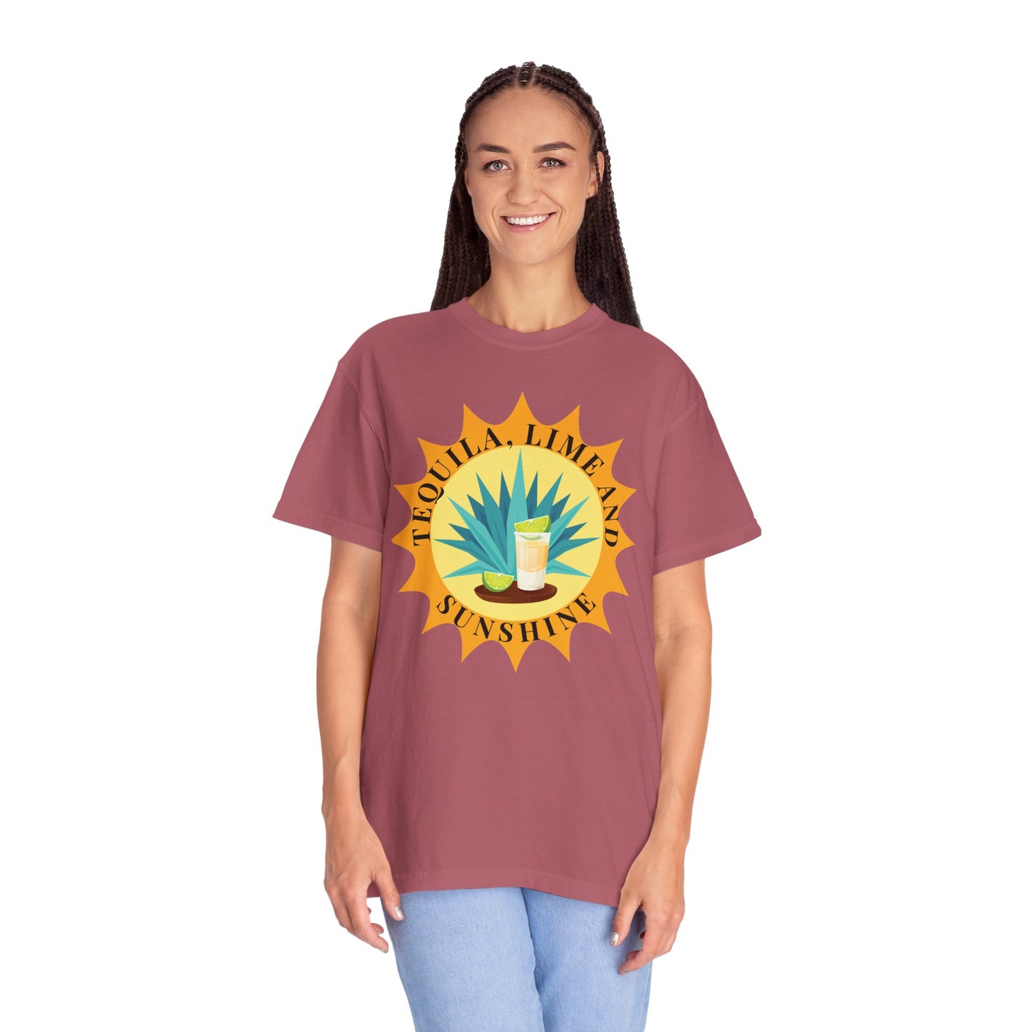 Tequila, Lime And Sunshine - Comfort Colors Shirt