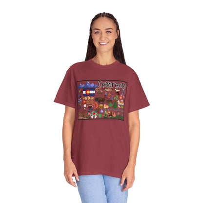 Beautiful State of Colorado - Comfort Colors Shirt
