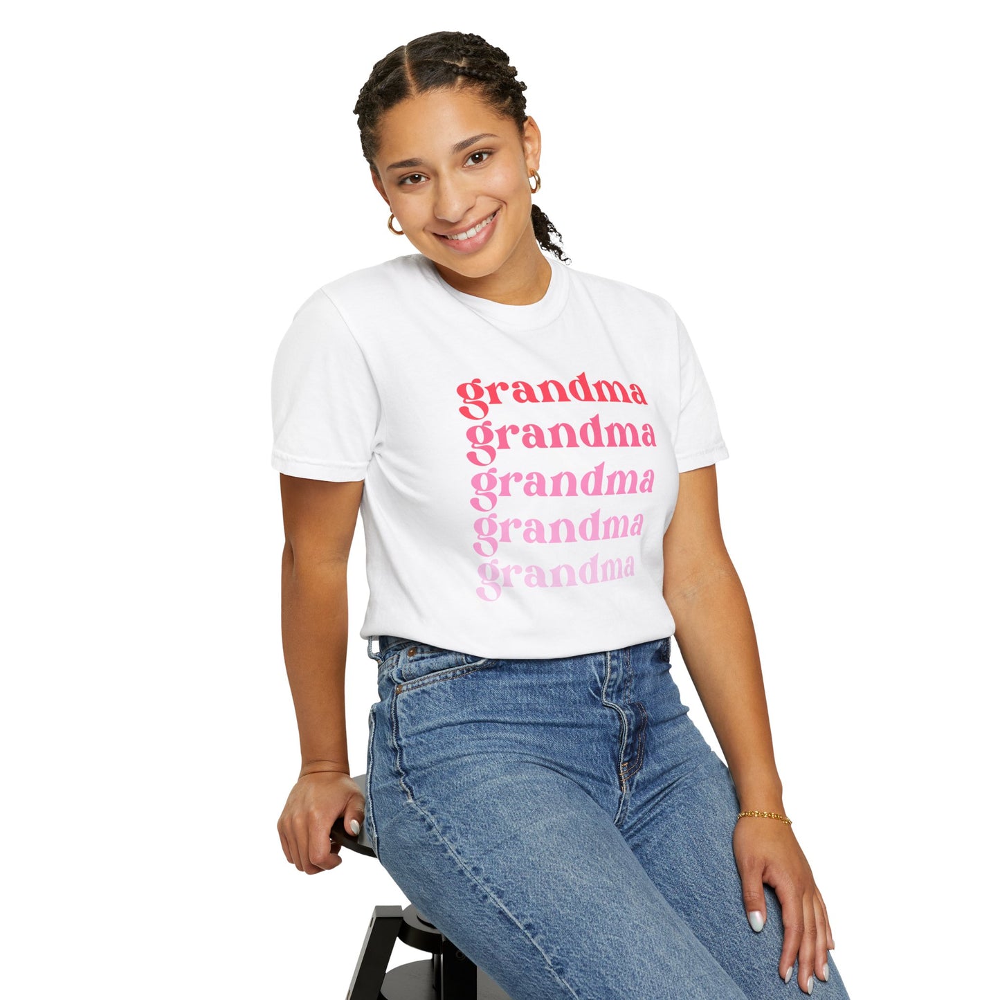 Grandma (Pink) - Comfort Colors Shirt
