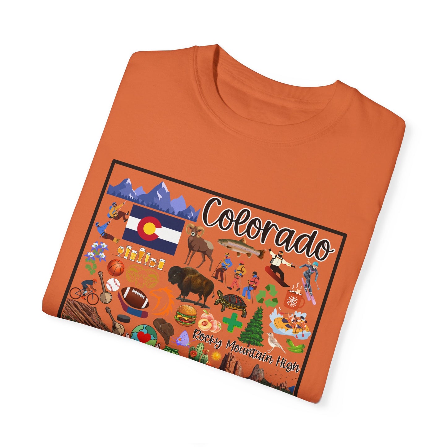 Beautiful State of Colorado - Comfort Colors Shirt