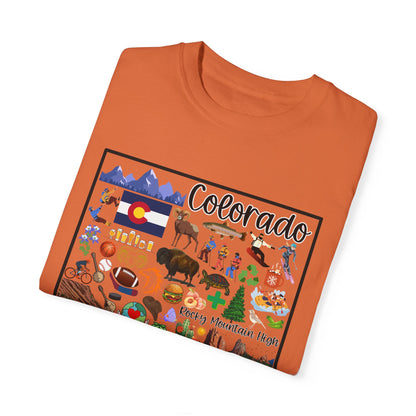Beautiful State of Colorado - Comfort Colors Shirt
