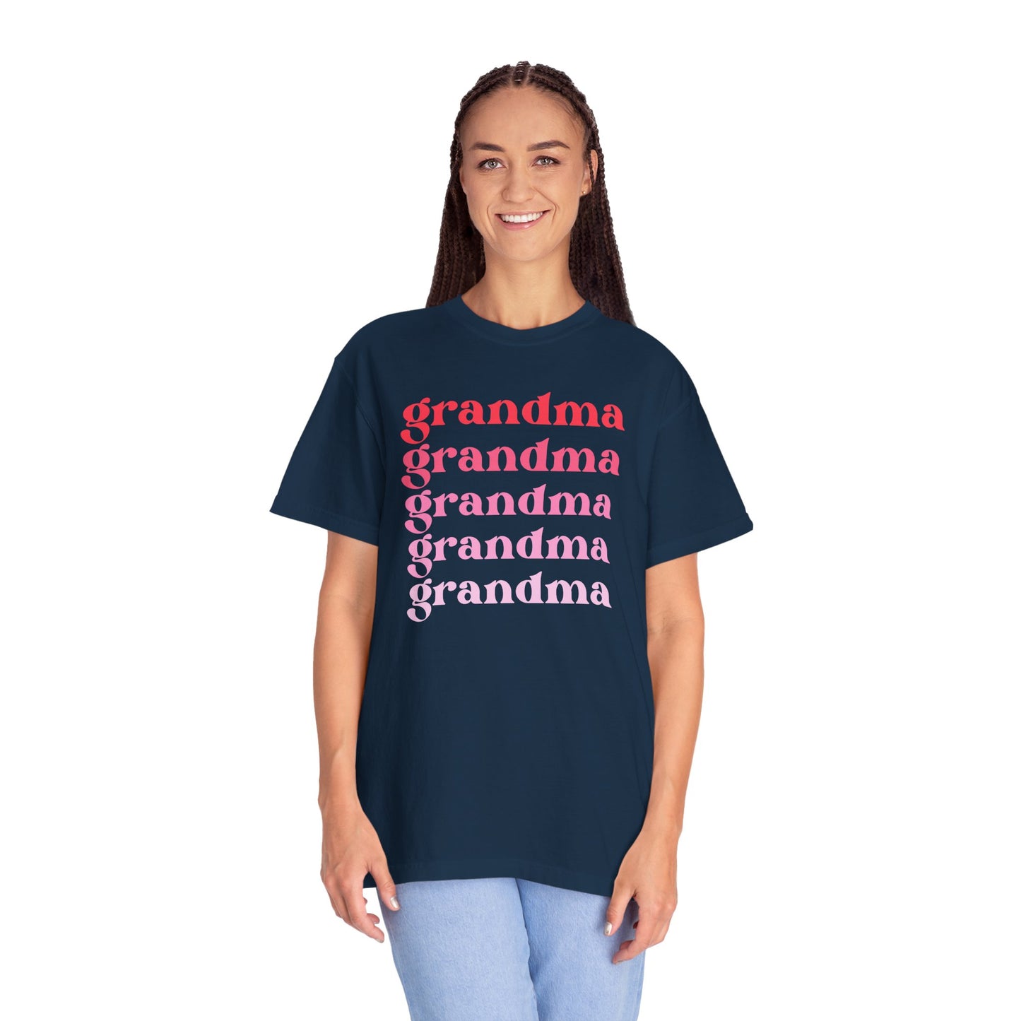 Grandma (Pink) - Comfort Colors Shirt