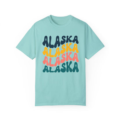 Retro Alaska - Comfort Colors Shirt