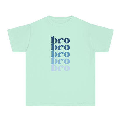Bro - Blue - (Youth) Comfort Colors Shirt