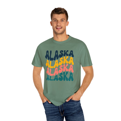 Retro Alaska - Comfort Colors Shirt
