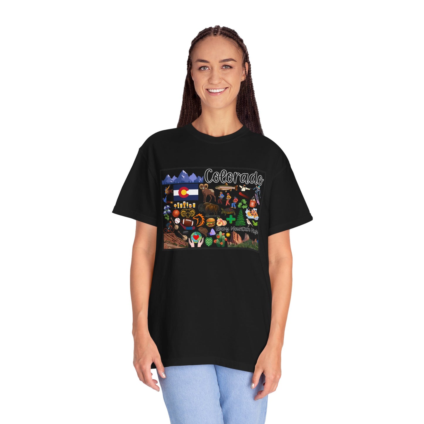 Beautiful State of Colorado - Comfort Colors Shirt