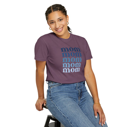 Mom (Blue) - Comfort Colors Shirt