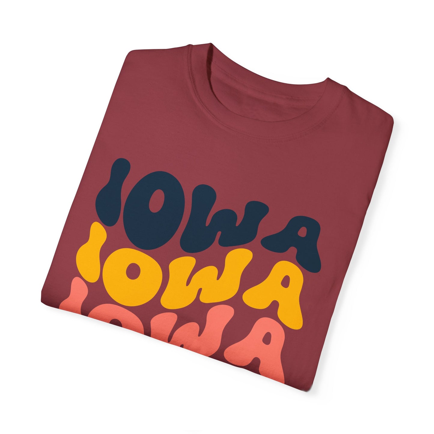 Retro Iowa - Comfort Colors Shirt