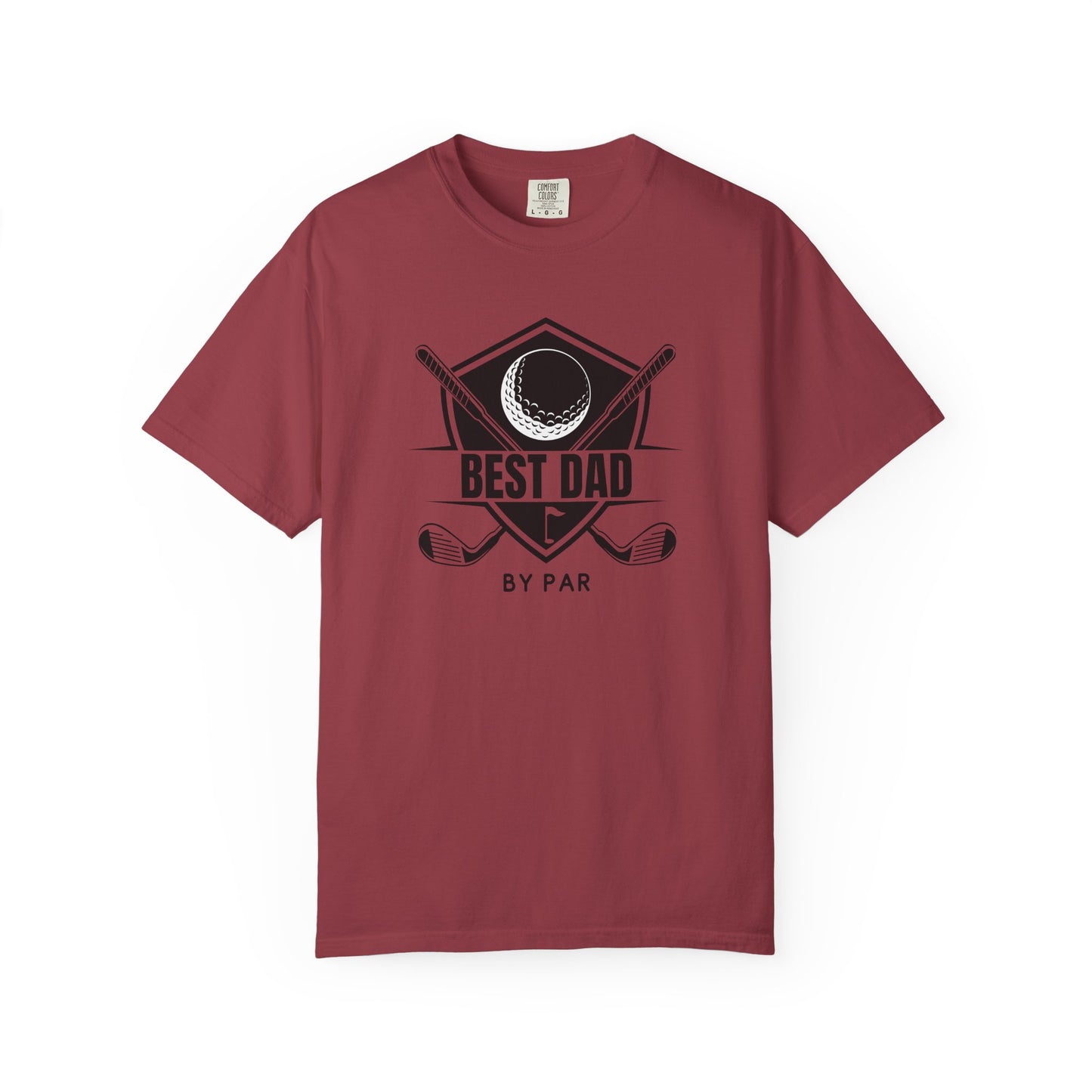 Best Dad By Par - Comfort Colors Shirt