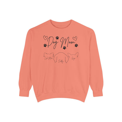 Dog Mom *Customize/Personalize* - Comfort Colors Sweatshirt