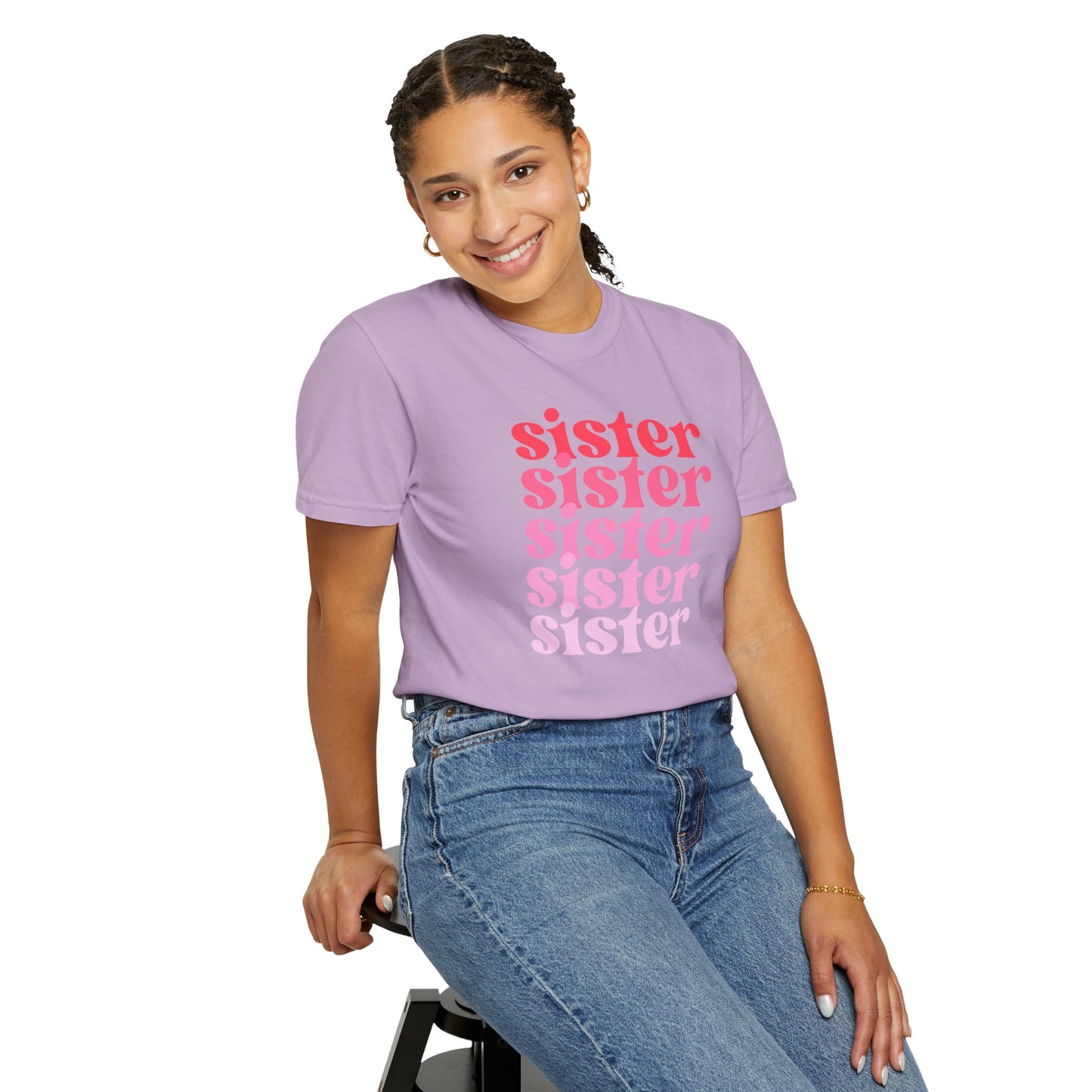 Sister (Pink) - Comfort Colors Shirt