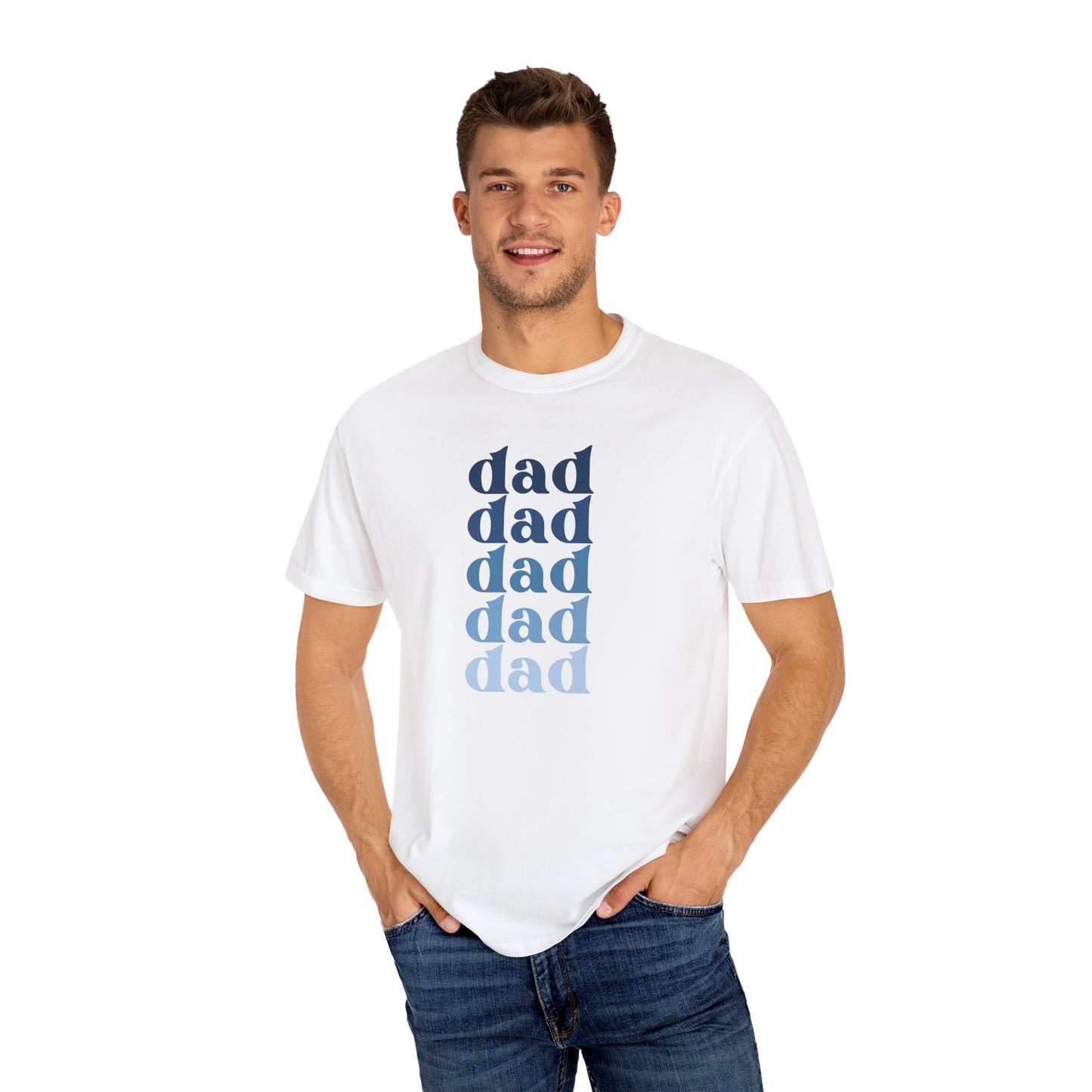 Dad (Blue) - Comfort Colors Shirt