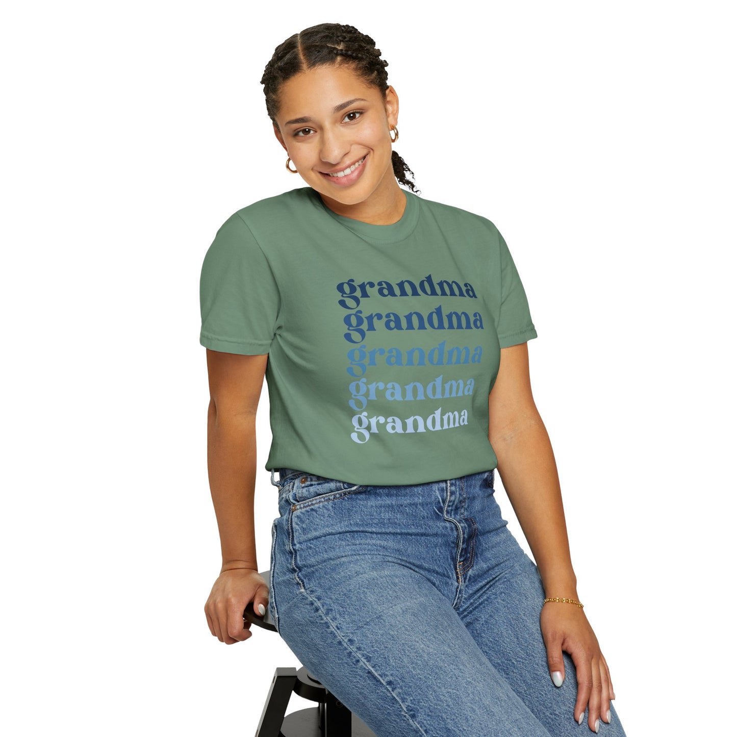 Grandma (Blue) - Comfort Colors Shirt
