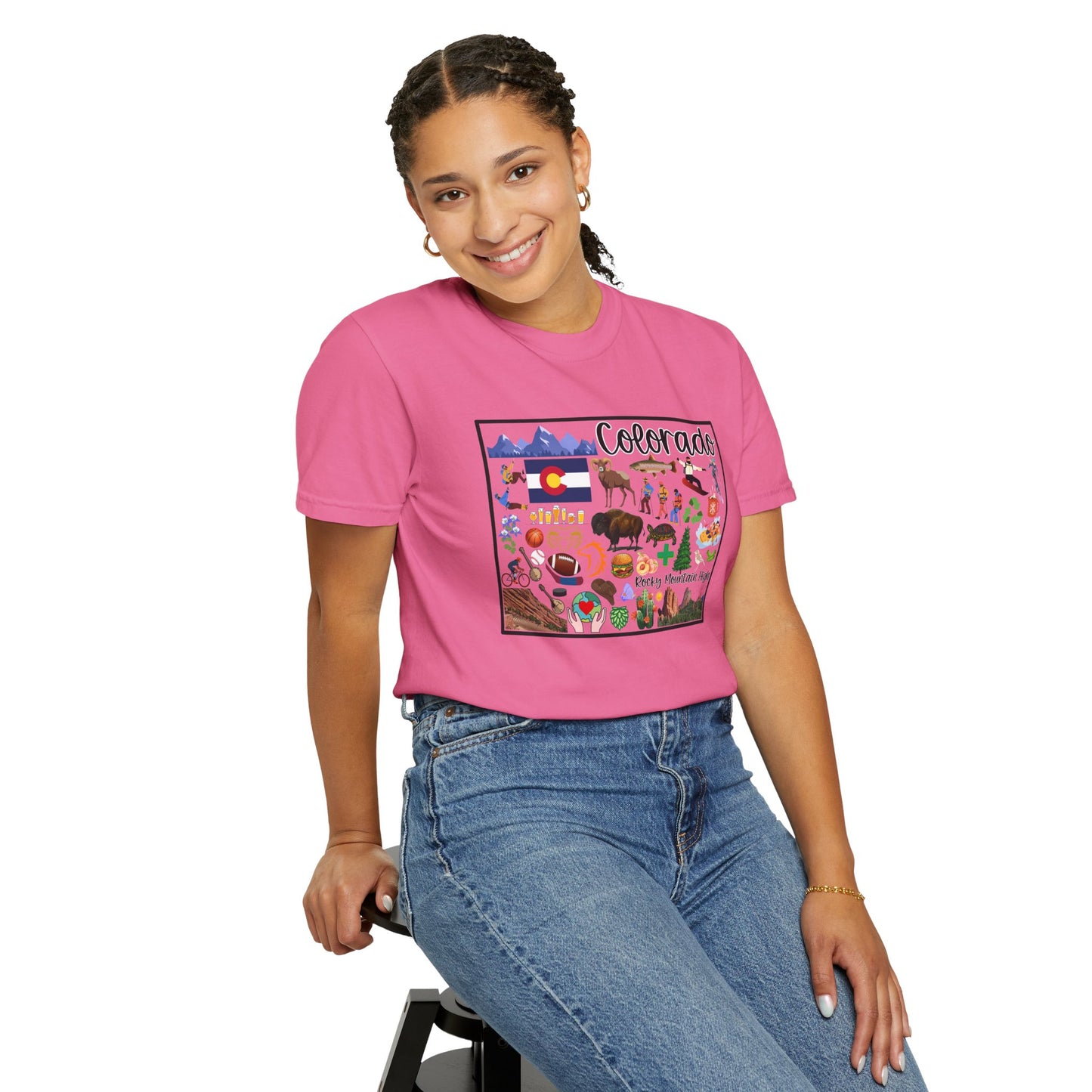 Beautiful State of Colorado - Comfort Colors Shirt