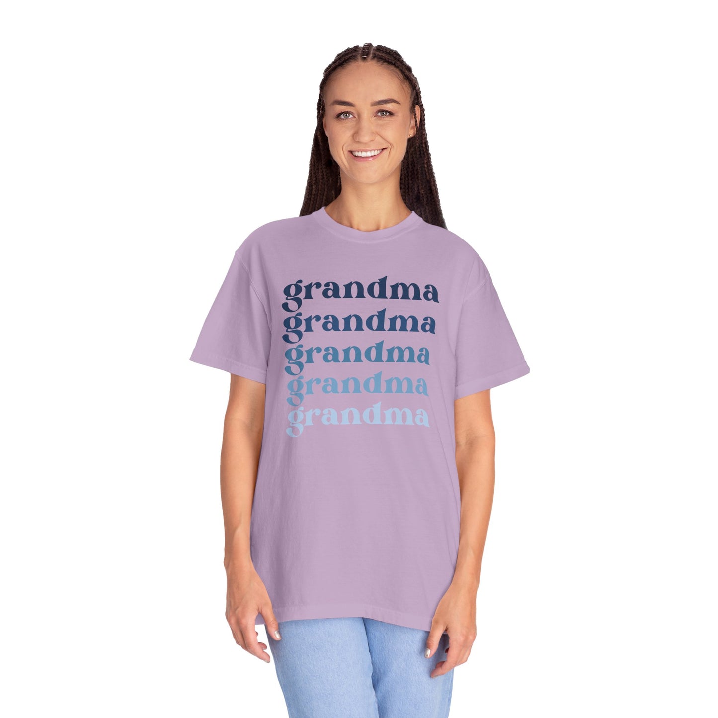 Grandma (Blue) - Comfort Colors Shirt