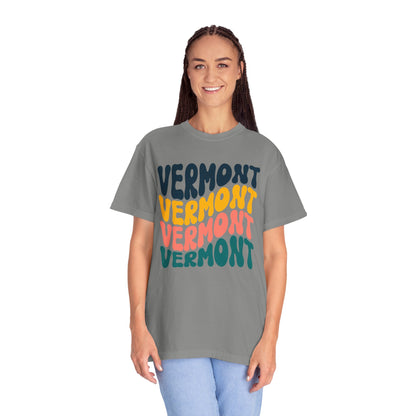 Retro Vermont - Comfort Colors Shirt