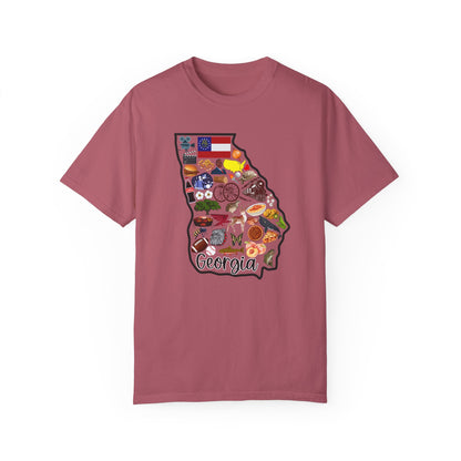 Beautiful State of Georgia - Comfort Colors Shirt