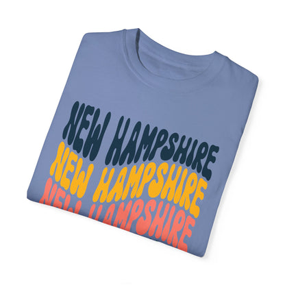 Retro New Hampshire - Comfort Colors Shirt