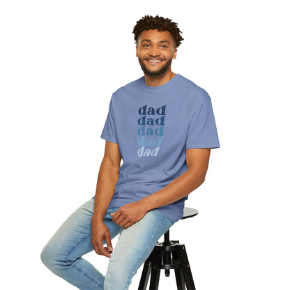 Dad (Blue) - Comfort Colors Shirt