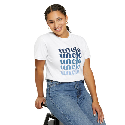 Uncle (Blue) - Comfort Colors Shirt