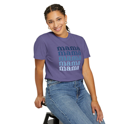 Mama (Blue) - Comfort Colors Shirt