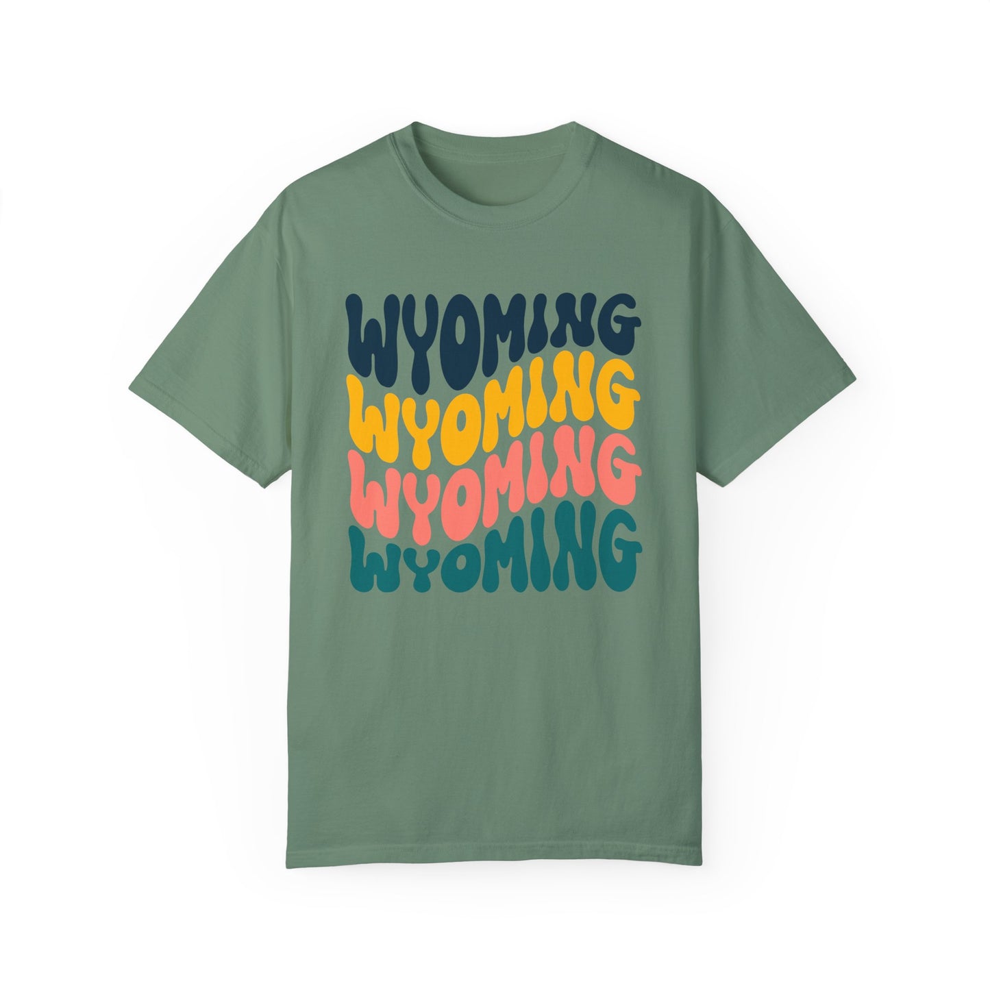 Retro Wyoming - Comfort Colors Shirt