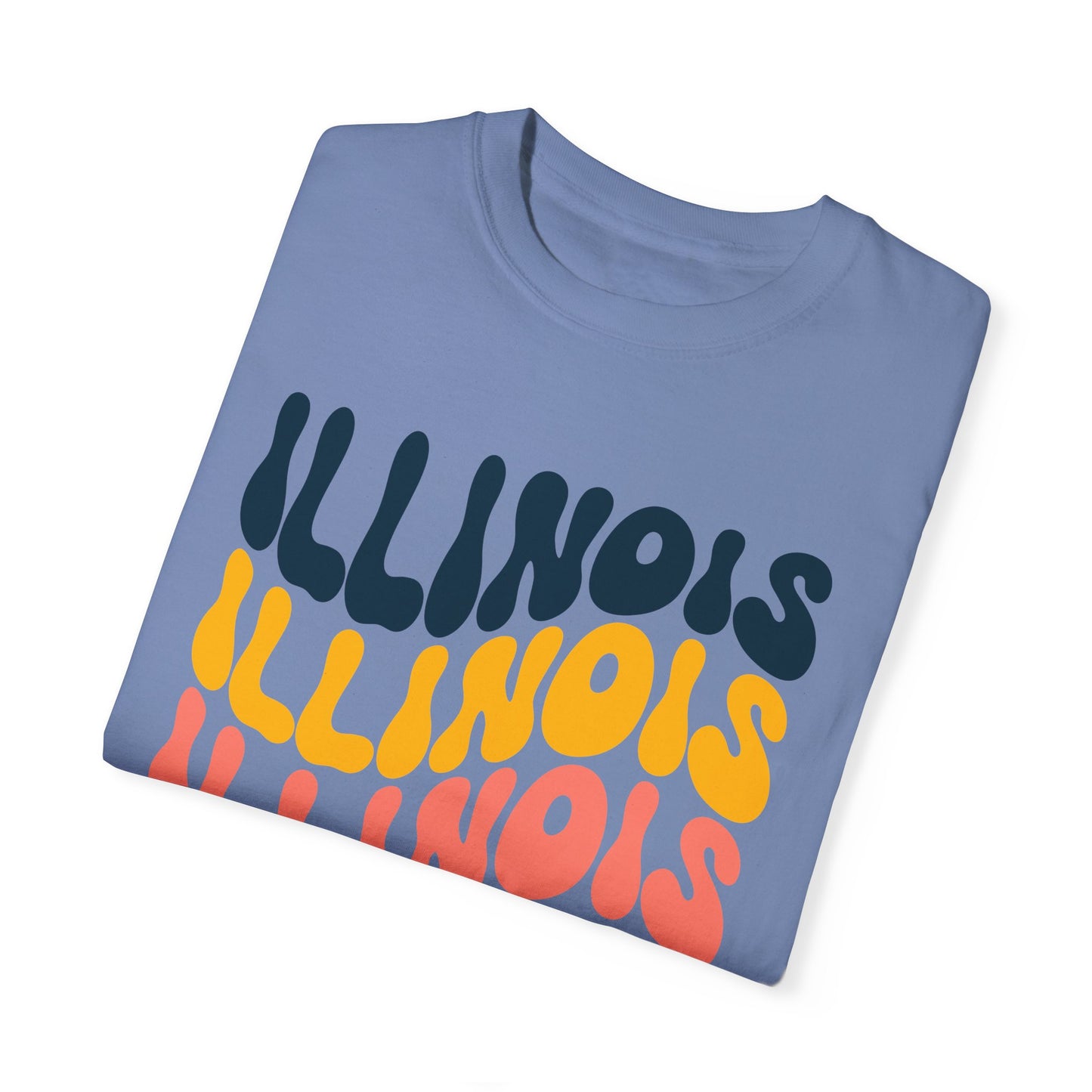 Retro Illinois - Comfort Colors Shirt