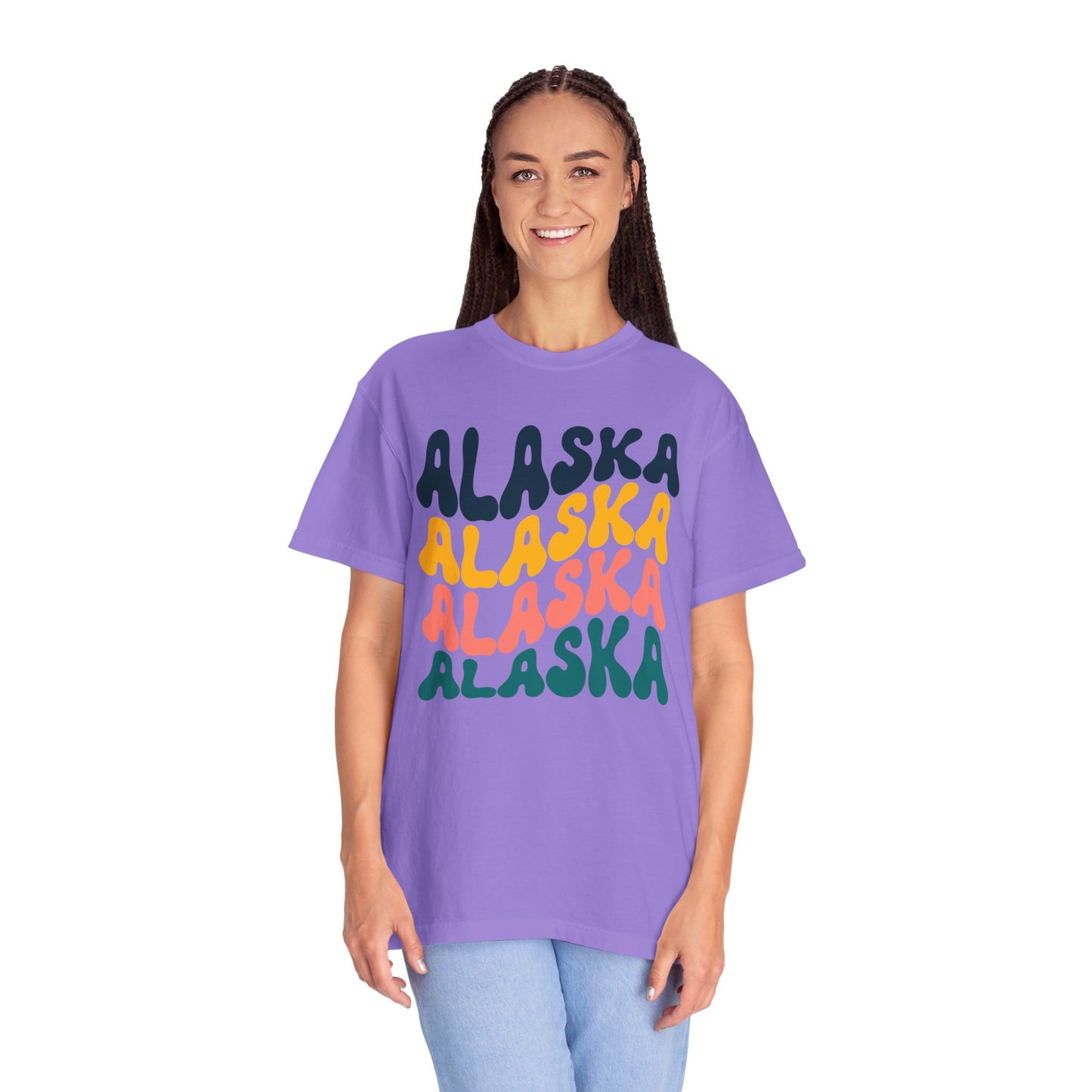 Retro Alaska - Comfort Colors Shirt