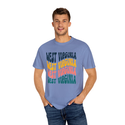 Retro West Virginia - Comfort Colors Shirt
