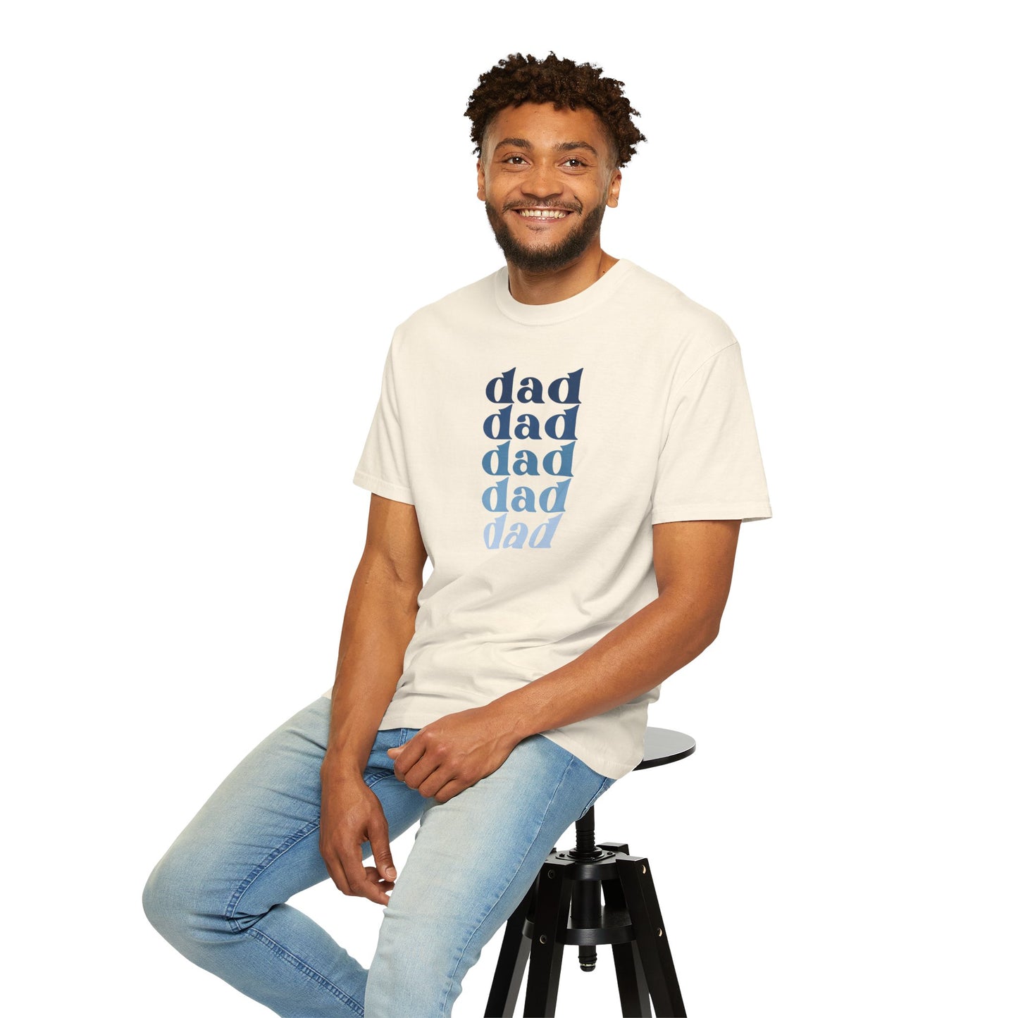 Dad (Blue) - Comfort Colors Shirt