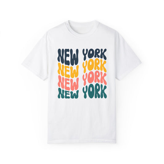 Retro New York - Comfort Colors Shirt