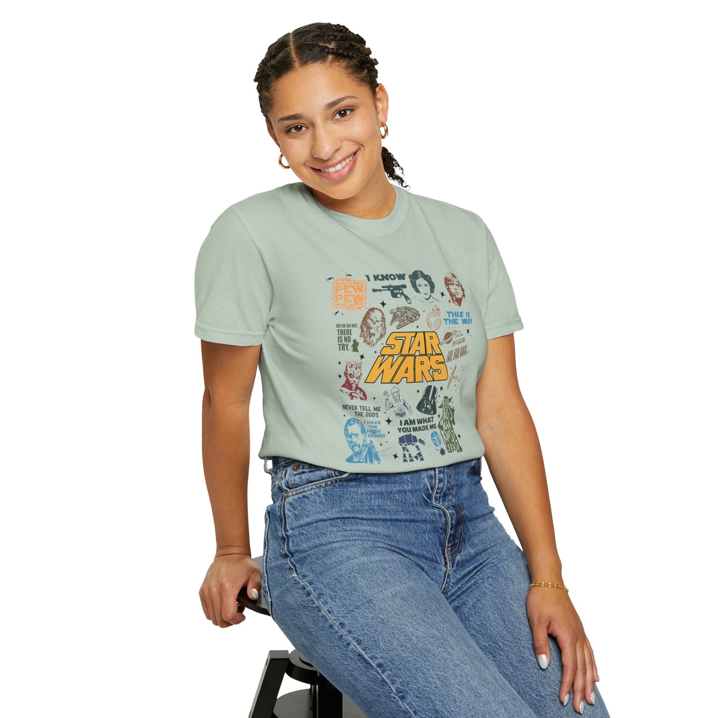 Star Wars Collage - Comfort Colors Shirt