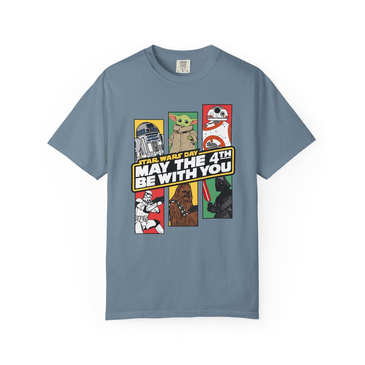 Star Wars Day Pop Art Collage - Comfort Colors Shirt