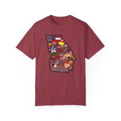 Beautiful State of Georgia - Comfort Colors Shirt