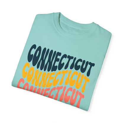 Retro Connecticut - Comfort Colors Shirt